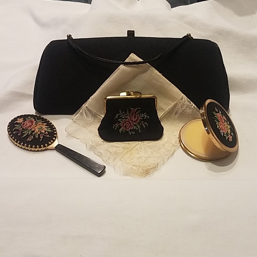 Vintage purse and accessories
